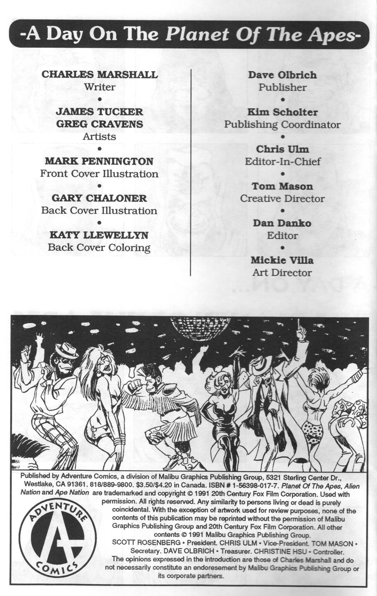Read online Planet of the Apes (1990) comic -  Issue # Annual 1 - 3