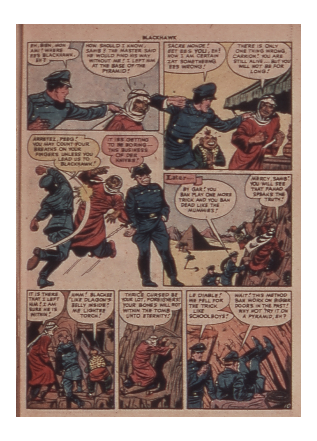 Read online Blackhawk (1957) comic -  Issue #19 - 47