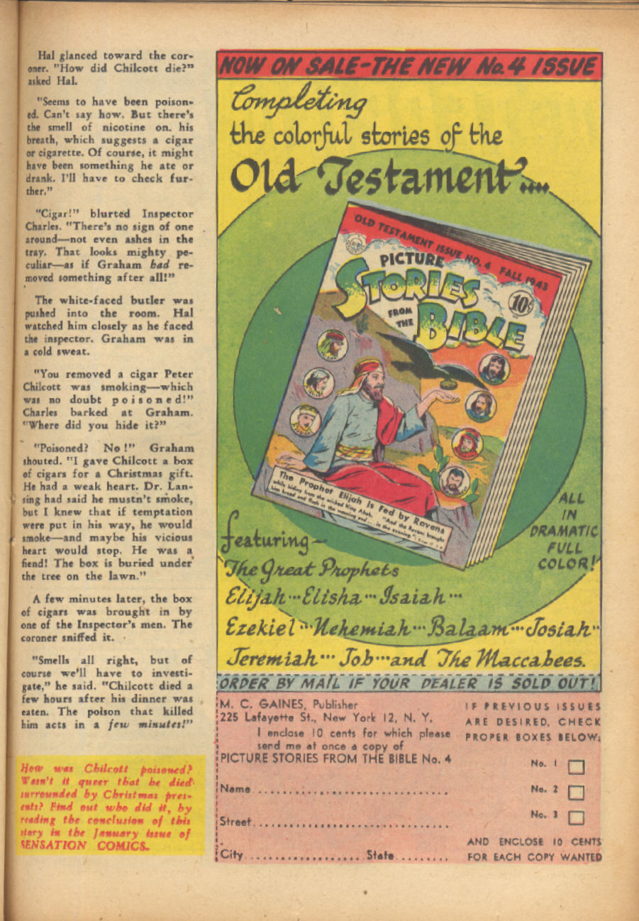 Read online Sensation (Mystery) Comics comic -  Issue #24 - 41