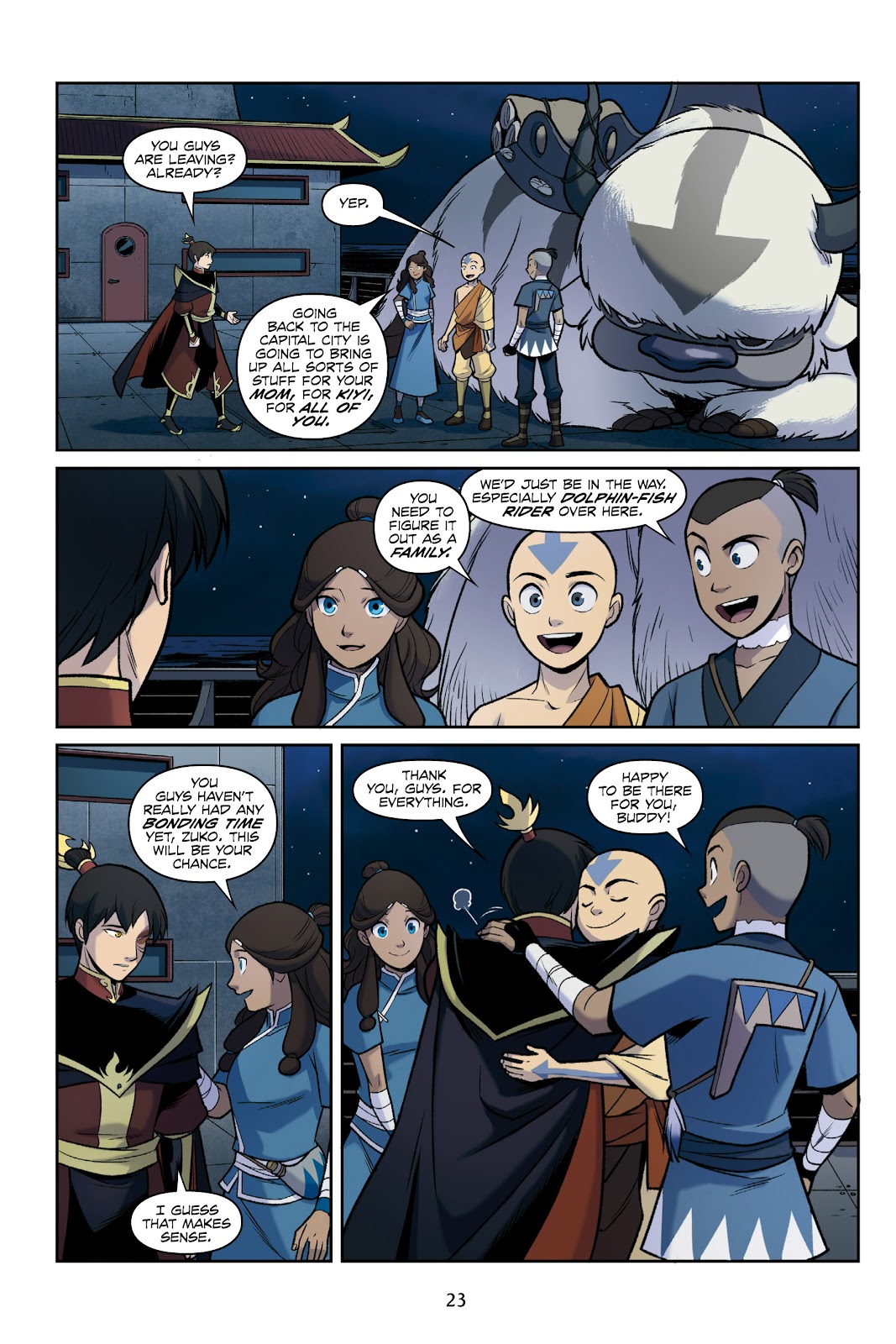 Nickelodeon Avatar: The Last Airbender - Smoke and Shadow issue Part 1 - Page 23