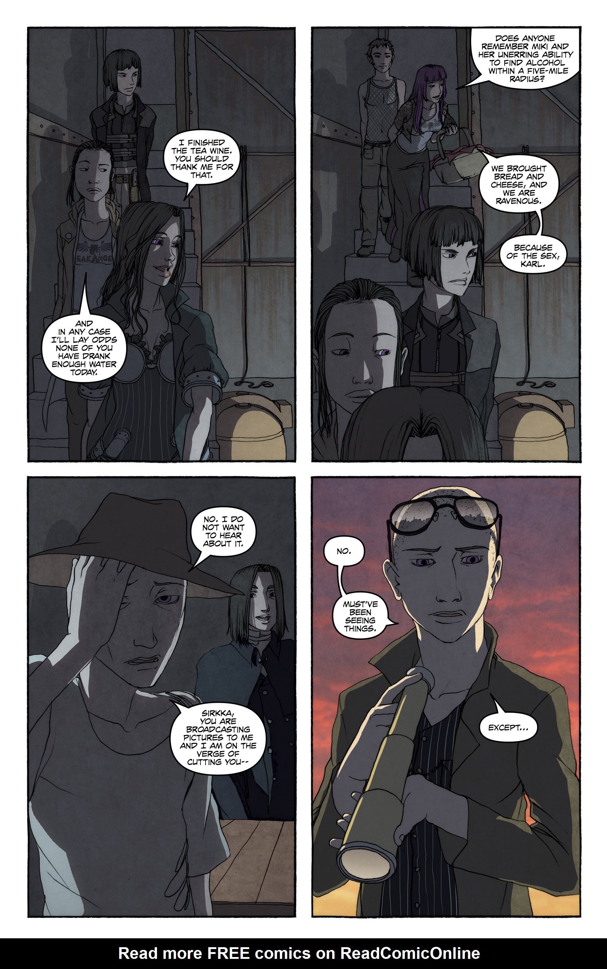 Read online FreakAngels comic -  Issue #2 - 62