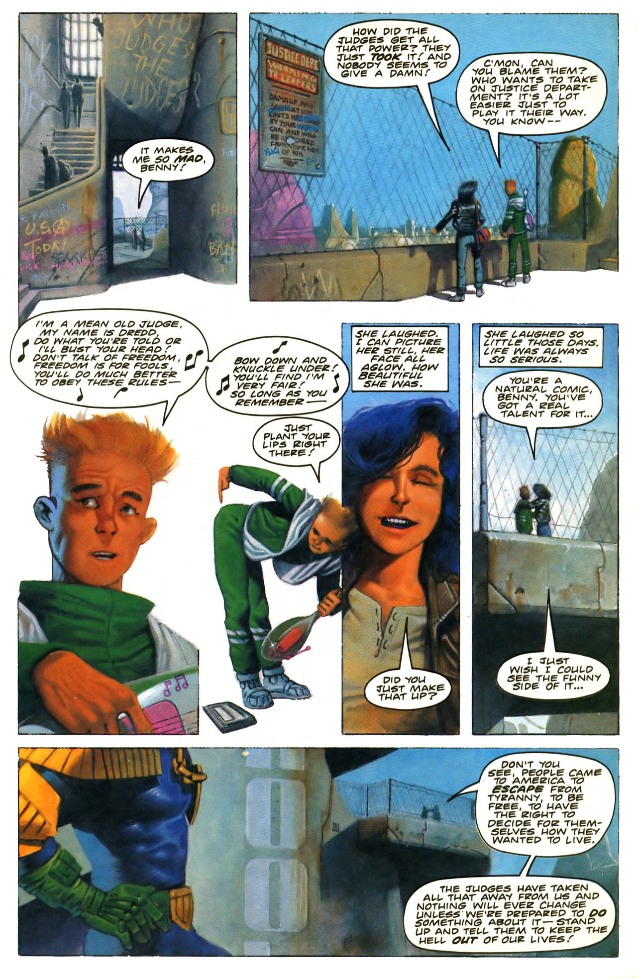 Read online Judge Dredd: The Megazine comic -  Issue #2 - 35