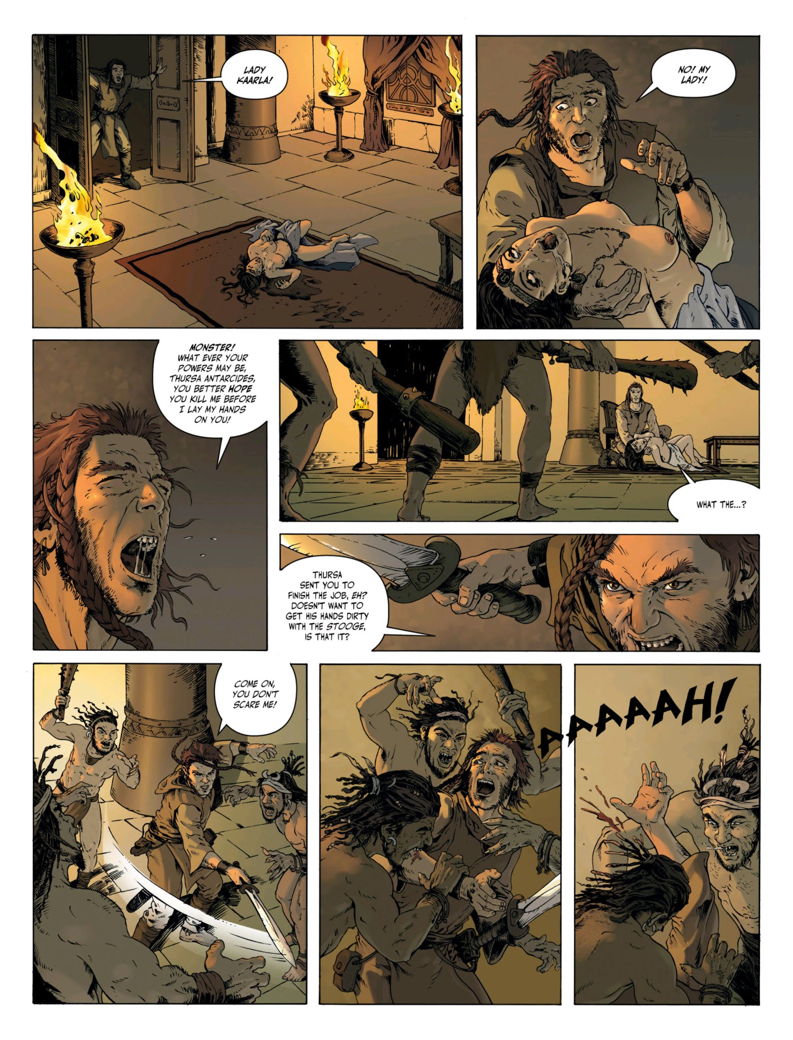 Read online Throne of Ice comic -  Issue #4 - 26