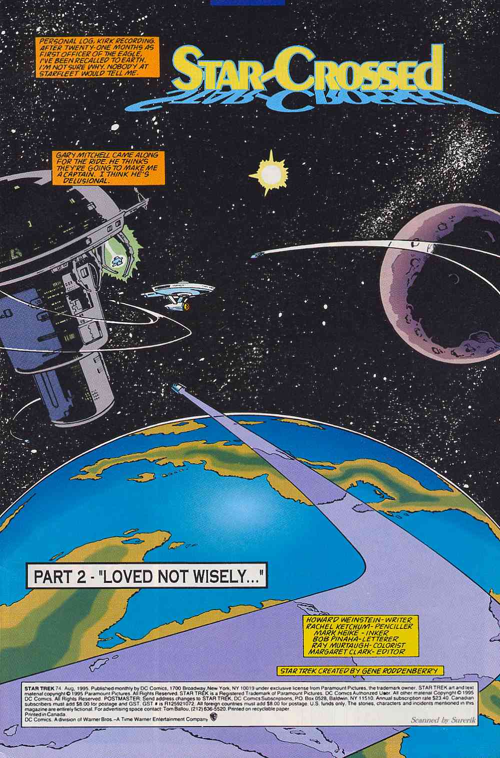 Read online Star Trek (1989) comic -  Issue #74 - 2