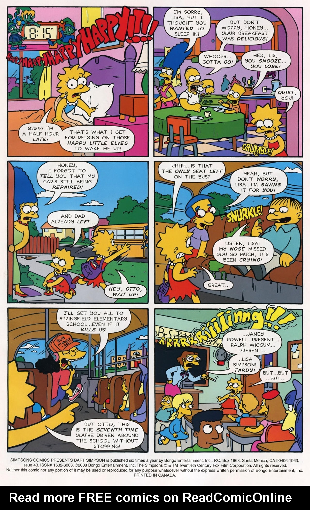 Read online Simpsons Comics Presents Bart Simpson comic -  Issue #43 - 2