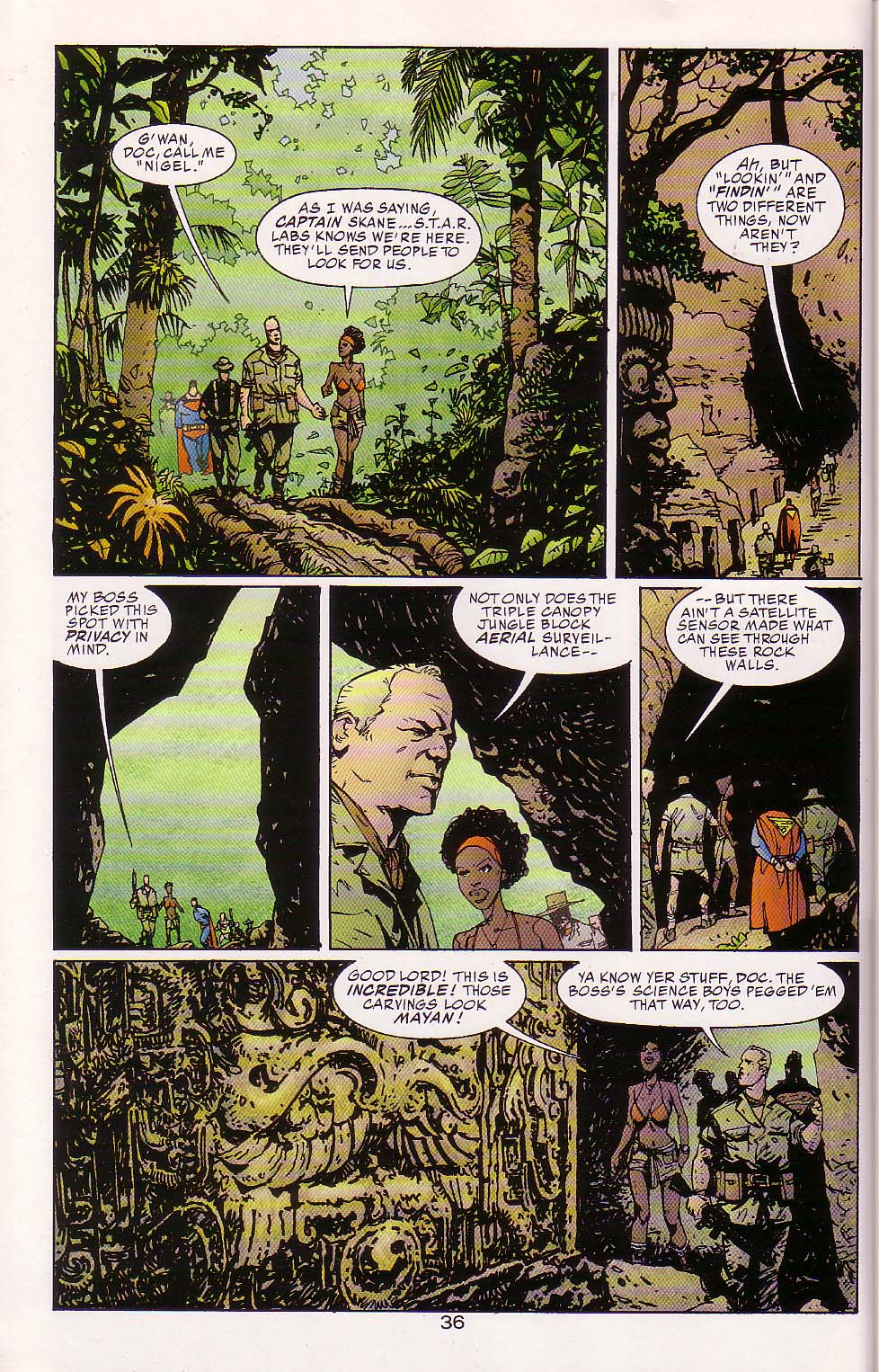 Read online Superman vs. Predator comic -  Issue #1 - 38