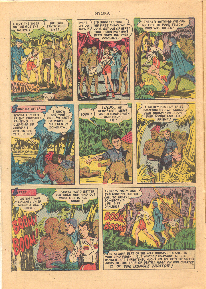 Read online Nyoka the Jungle Girl (1945) comic -  Issue #66 - 10