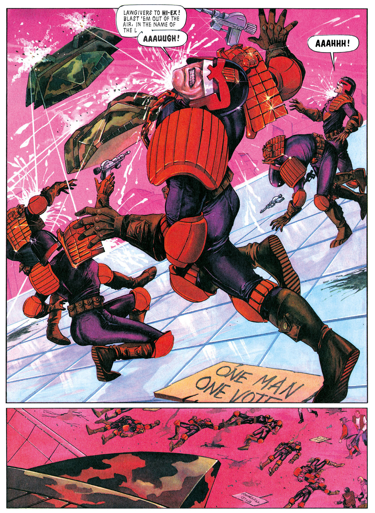 Read online Essential Judge Dredd: America comic -  Issue # TPB (Part 1) - 39