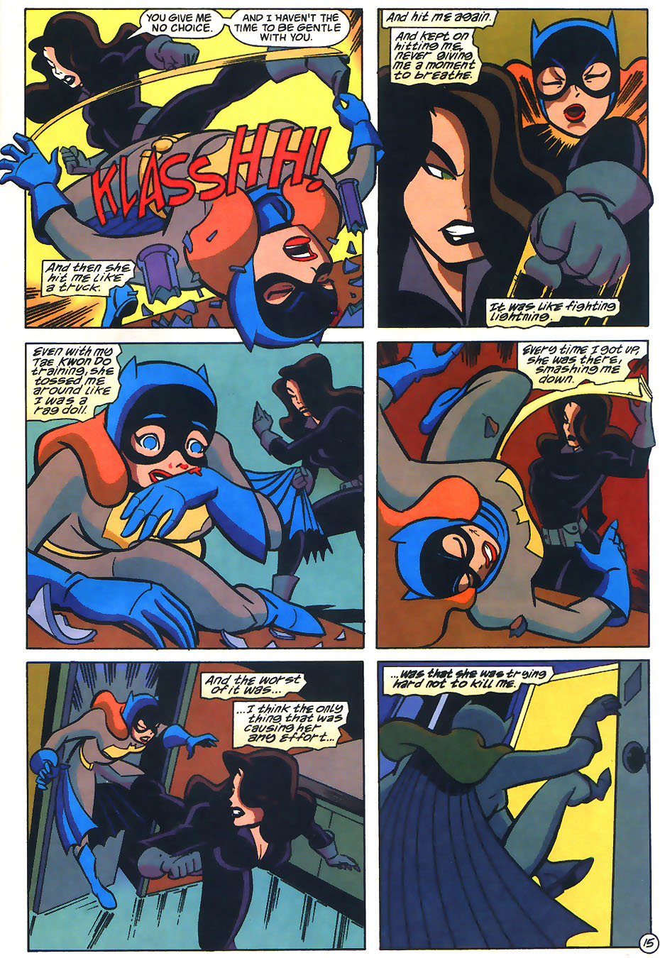 Read online The Batman and Robin Adventures comic -  Issue #9 - 16