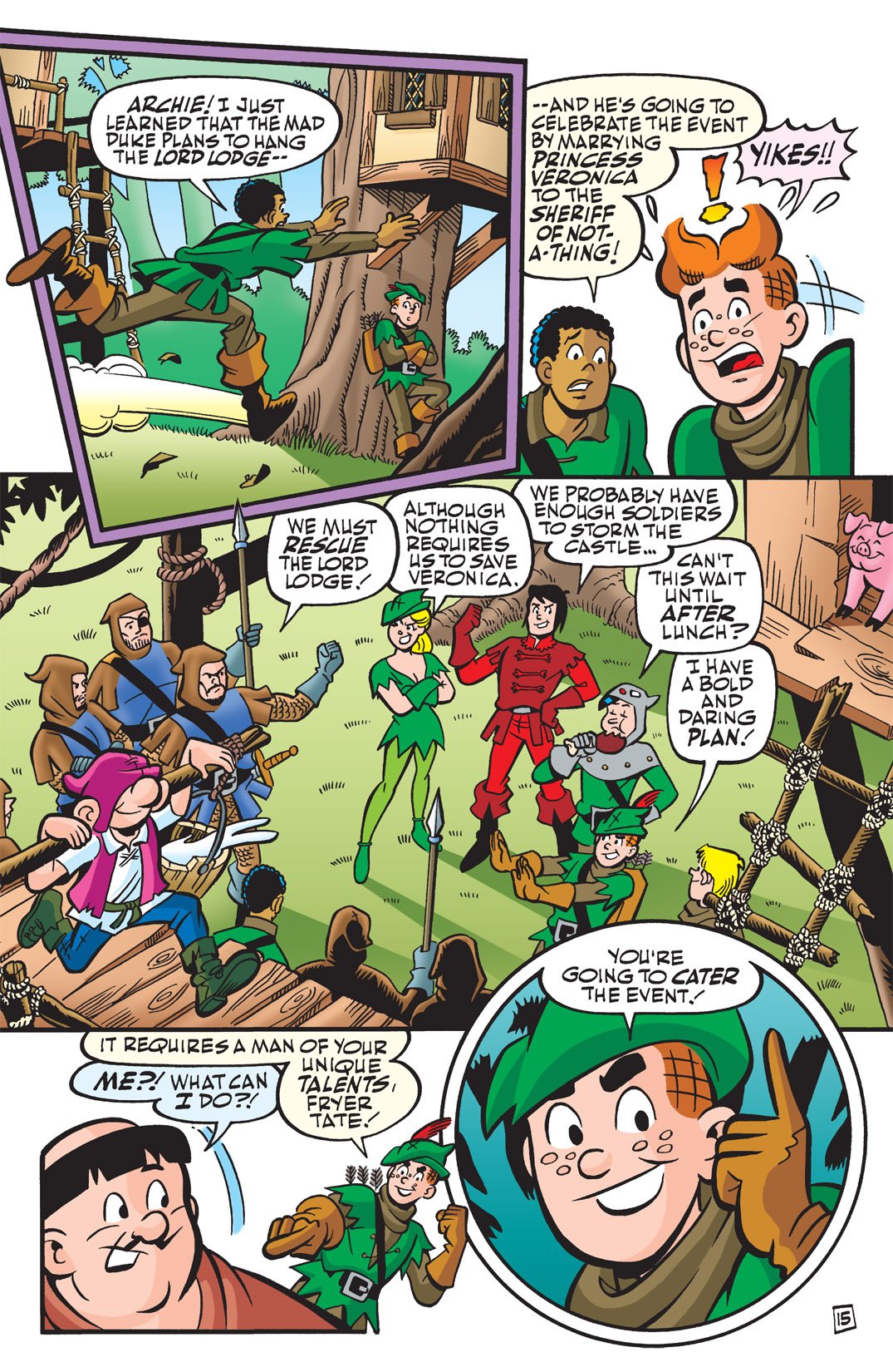 Read online Archie (1960) comic -  Issue #619 - 16