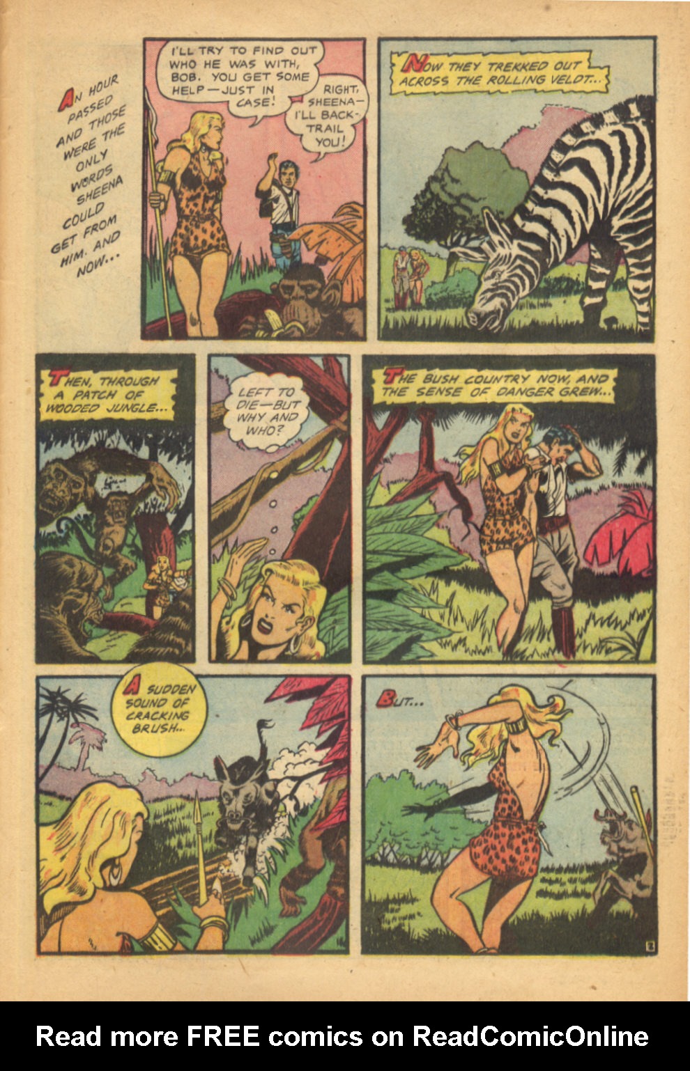 Read online Sheena, Queen of the Jungle (1942) comic -  Issue #16 - 29