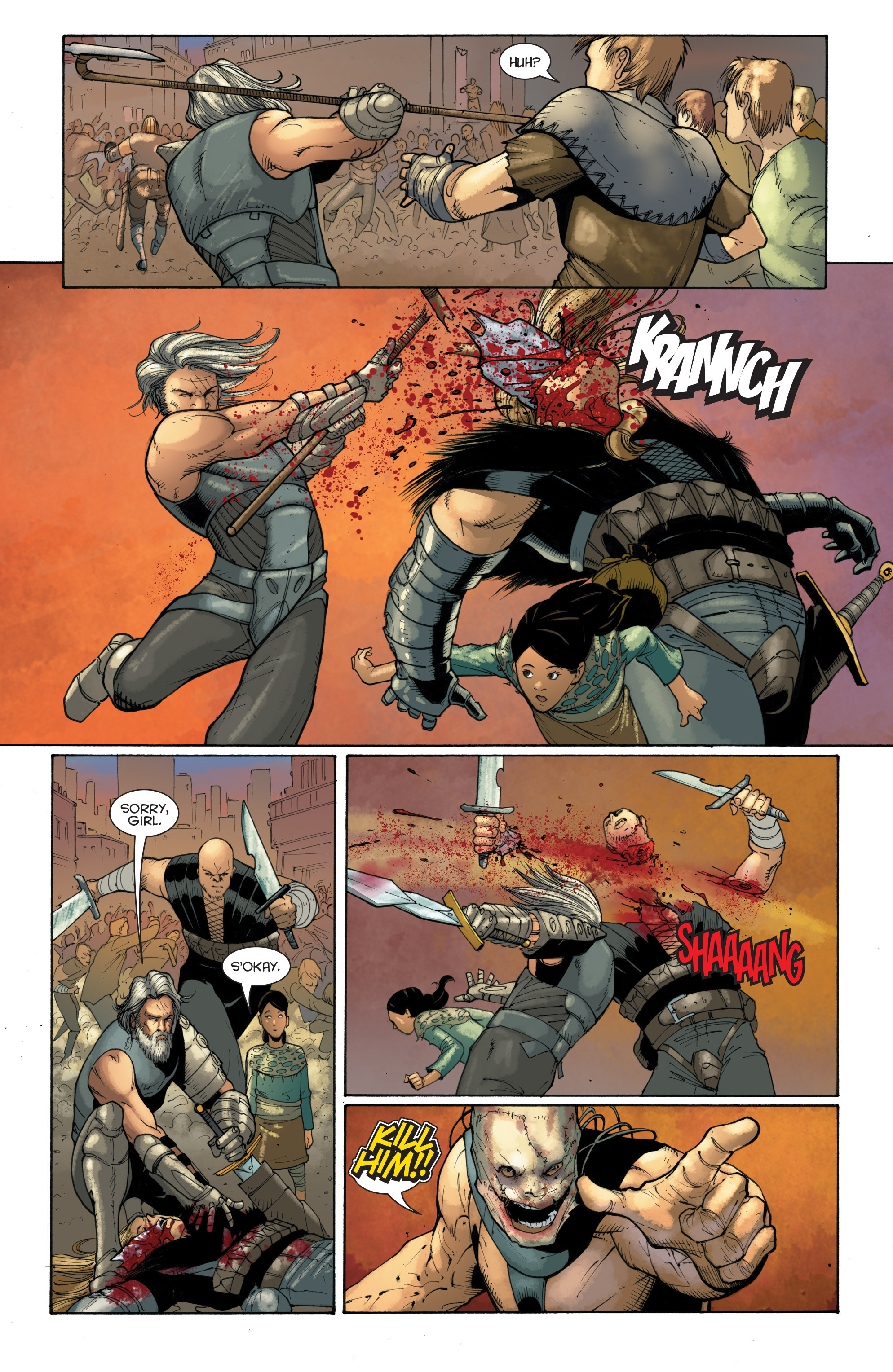 Read online Eternal Warrior comic -  Issue # _TPB 1 - 35