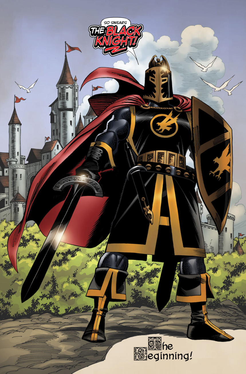 Read online Black Knight (2009) comic -  Issue #4 - 9