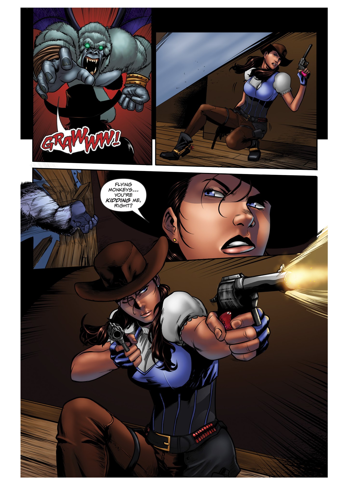 Read online Legend of Oz: The Wicked West (2015) comic -  Issue #1 - 17