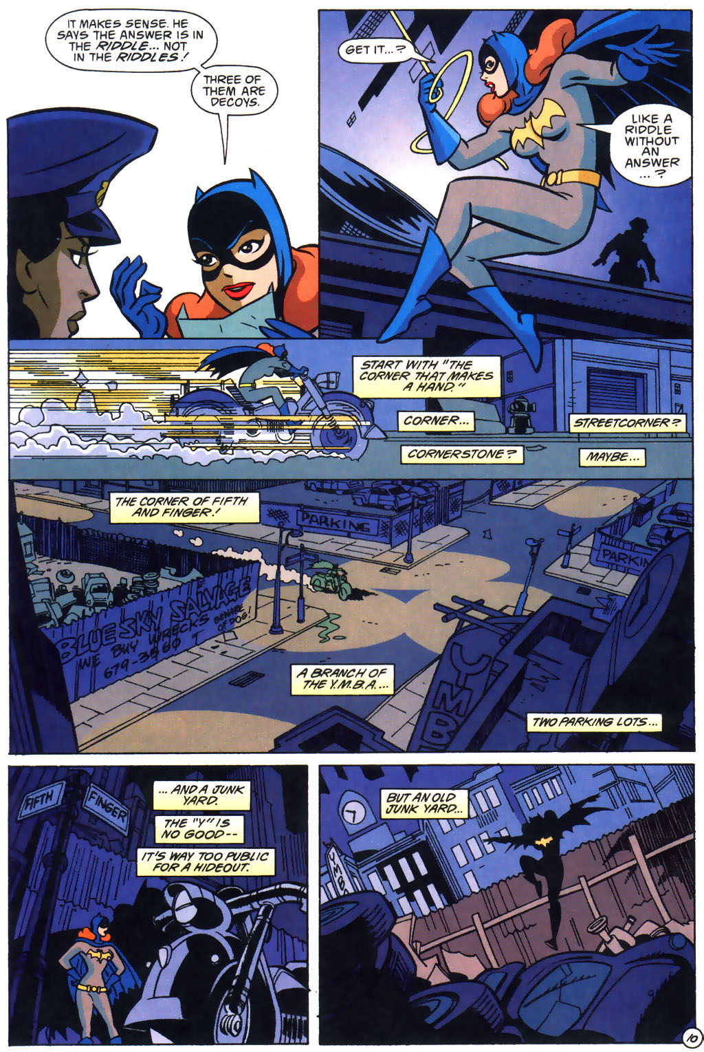 Read Online The Batman And Robin Adventures Comic Issue 21