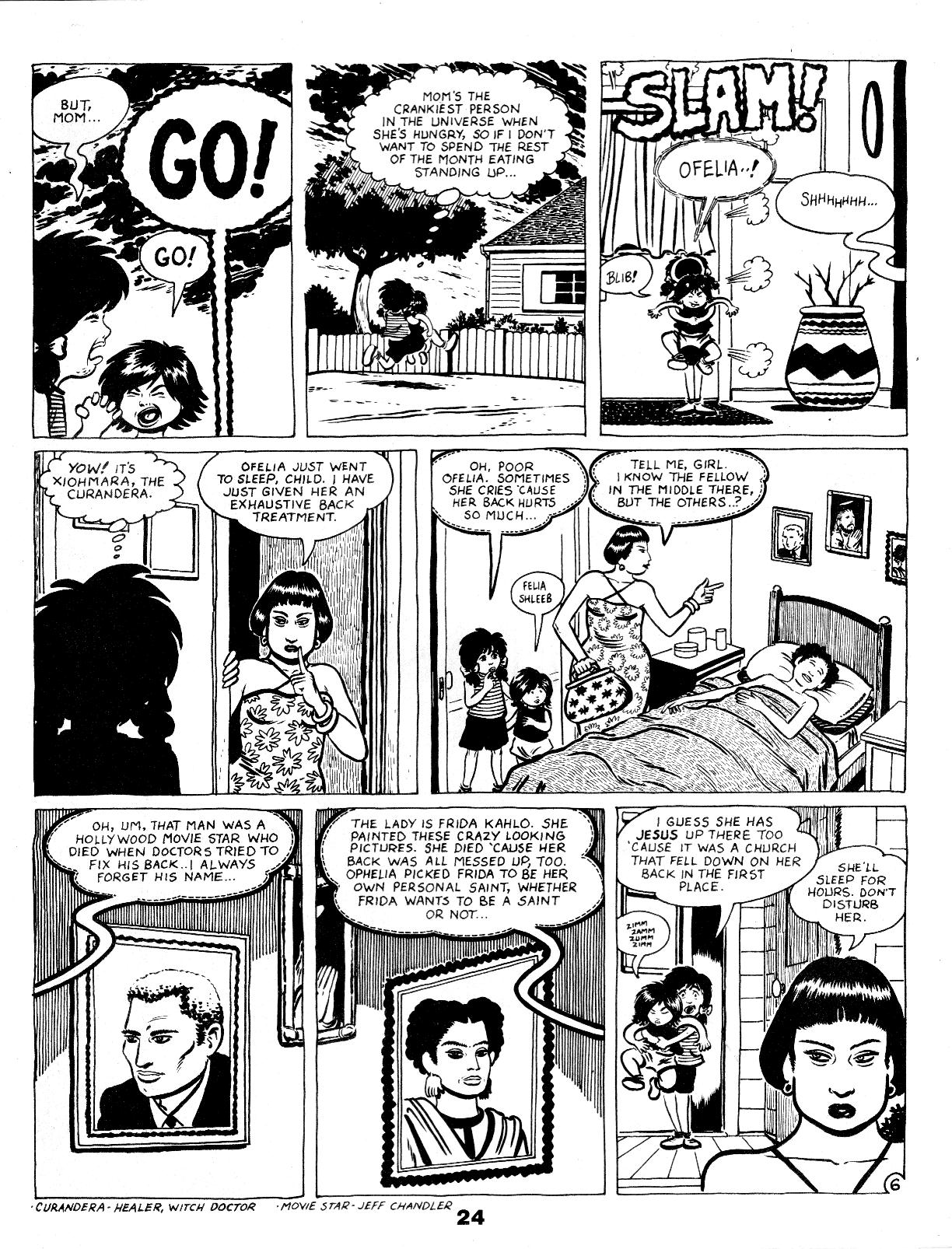 Read online Love and Rockets (1982) comic -  Issue #17 - 26