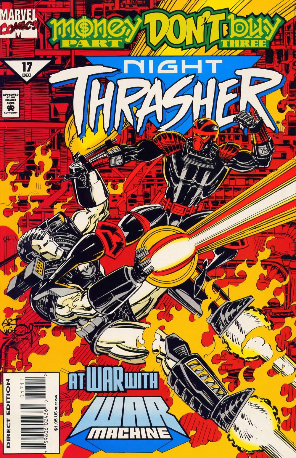 Read online Night Thrasher comic -  Issue #17 - 1