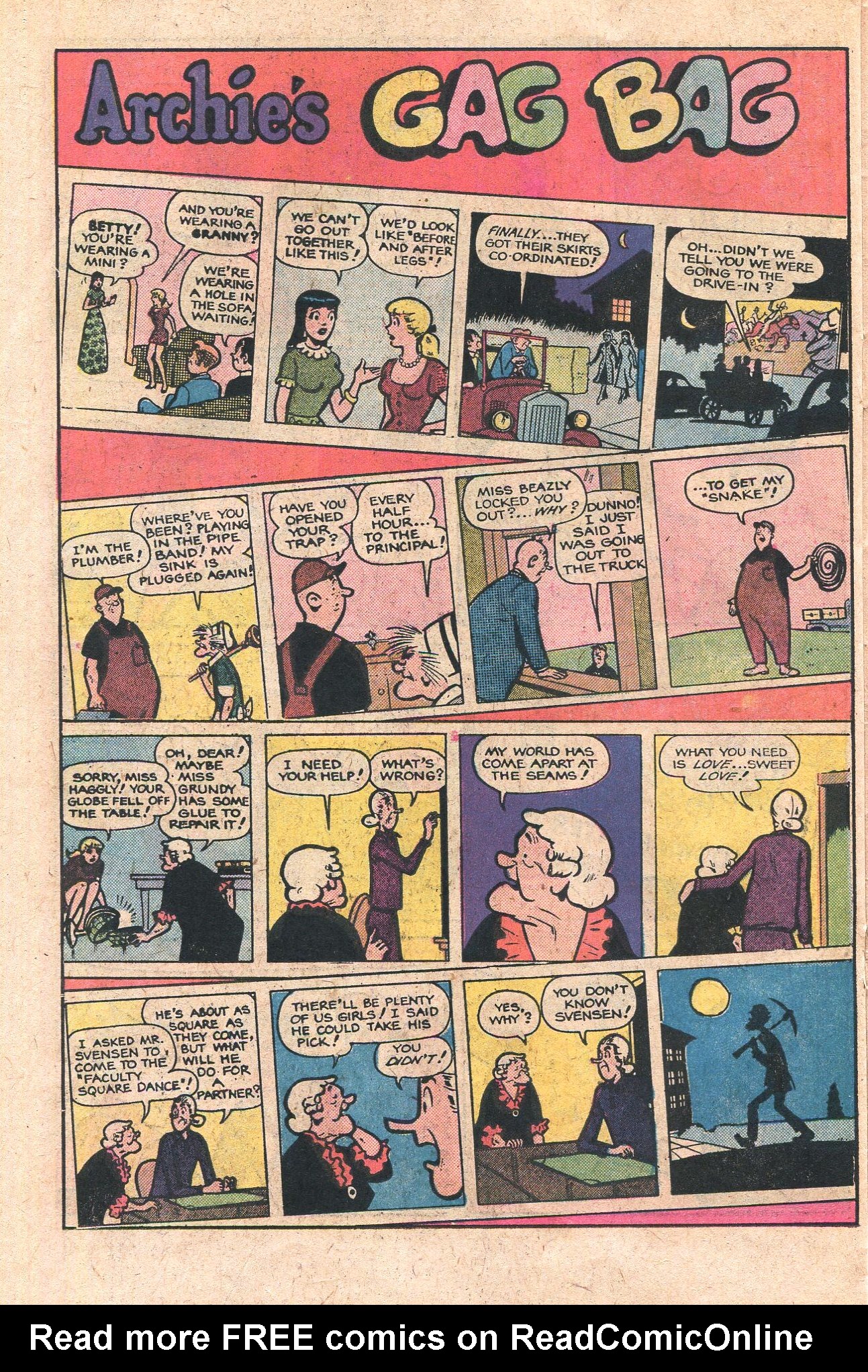 Read online Archie's Joke Book Magazine comic -  Issue #207 - 22
