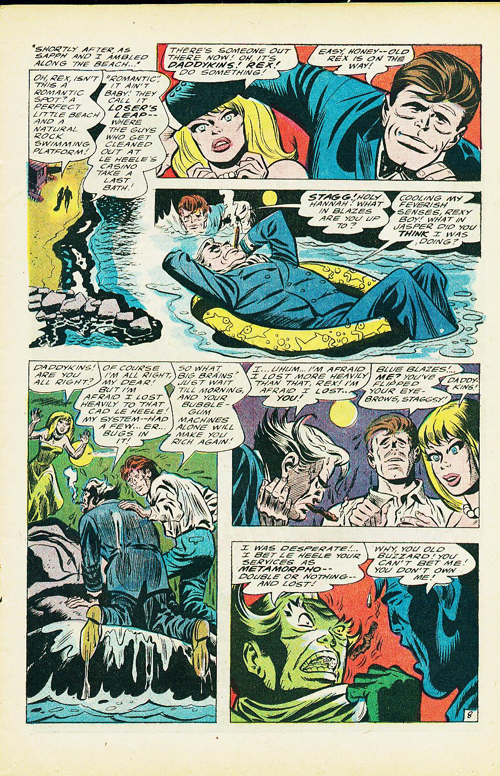 Read online Metamorpho comic -  Issue #6 - 11