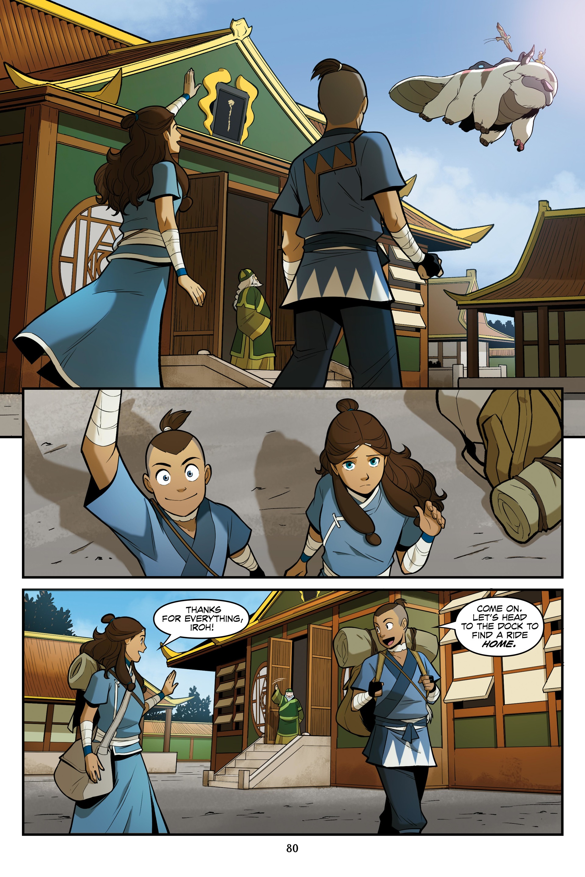Read online Nickelodeon Avatar: The Last Airbender - Smoke and Shadow comic -  Issue # _Omnibus (Part 1) - 81