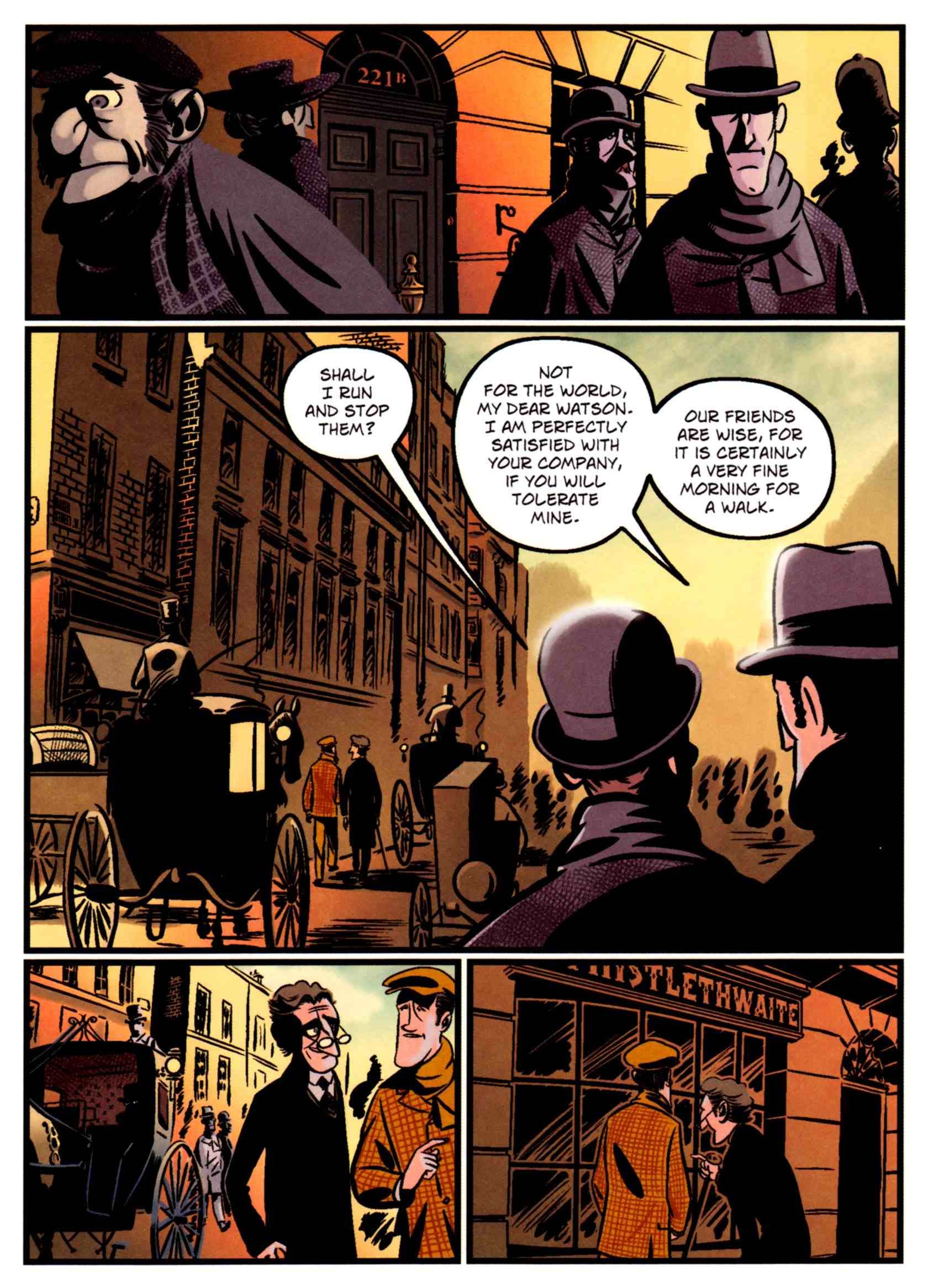 Read online The Hound of the Baskervilles (2009) comic -  Issue # TPB - 39