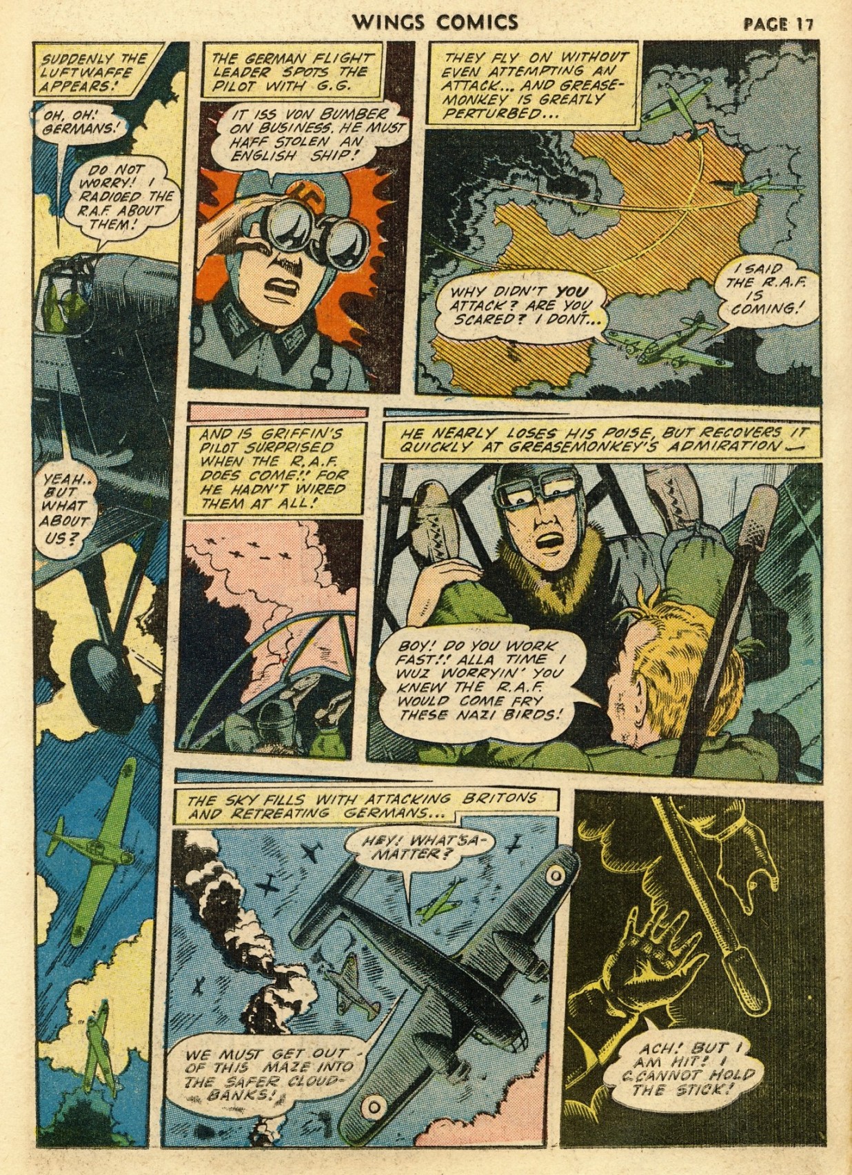 Read online Wings Comics comic -  Issue #33 - 19