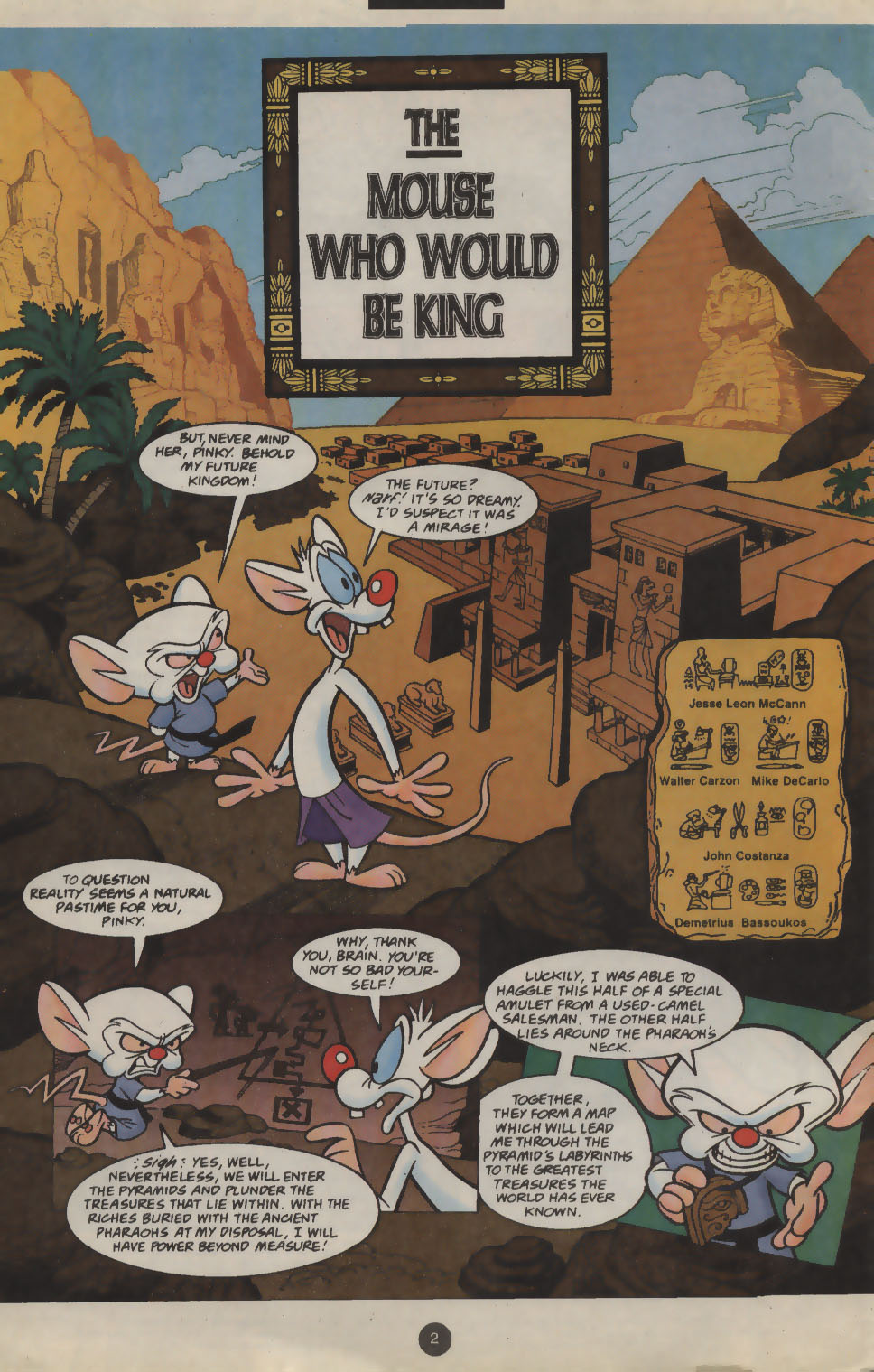 Read online Pinky and The Brain comic -  Issue #9 - 3