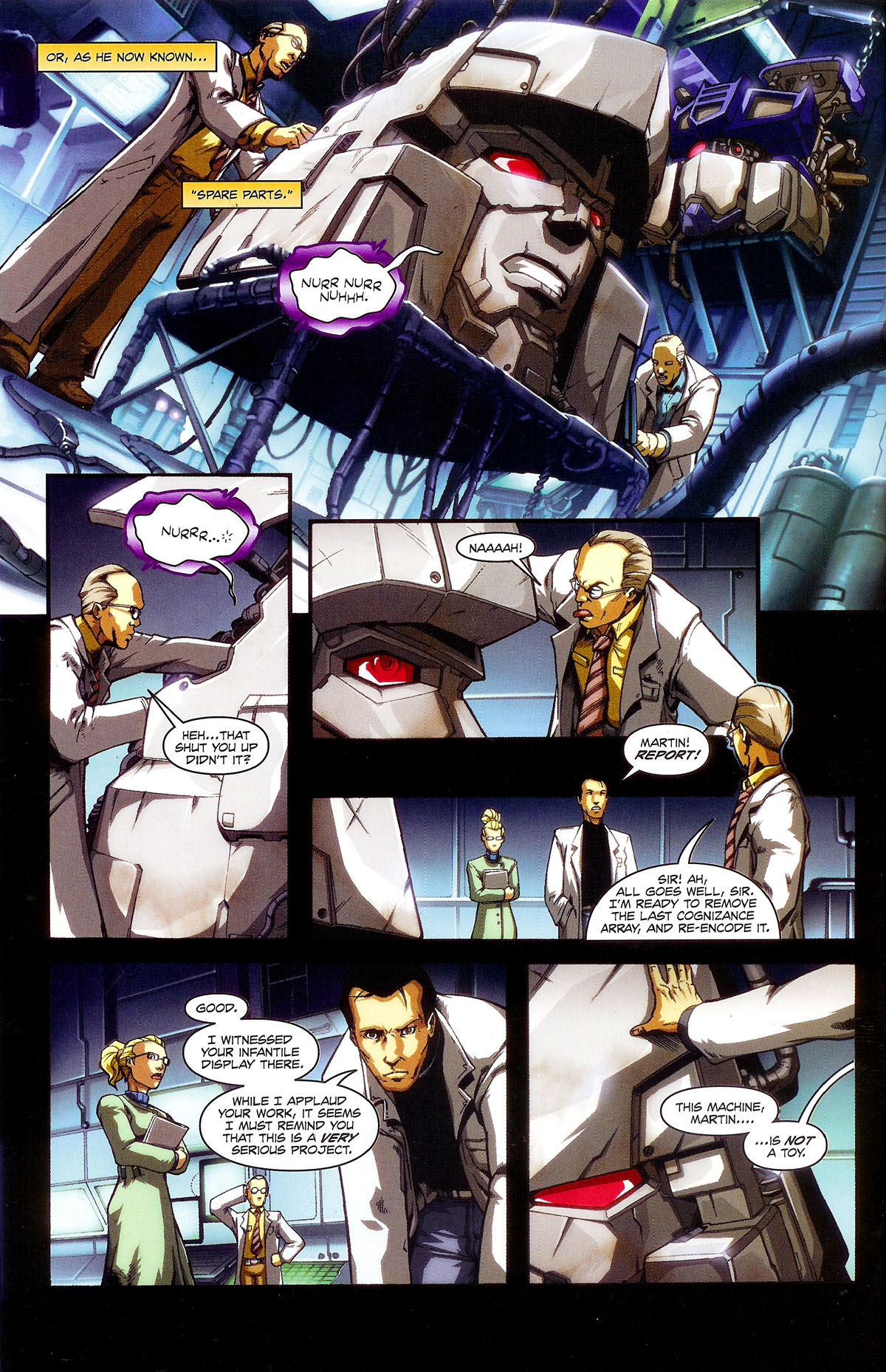 Read online G.I. Joe vs. The Transformers III: The Art of War comic -  Issue #1 - 6