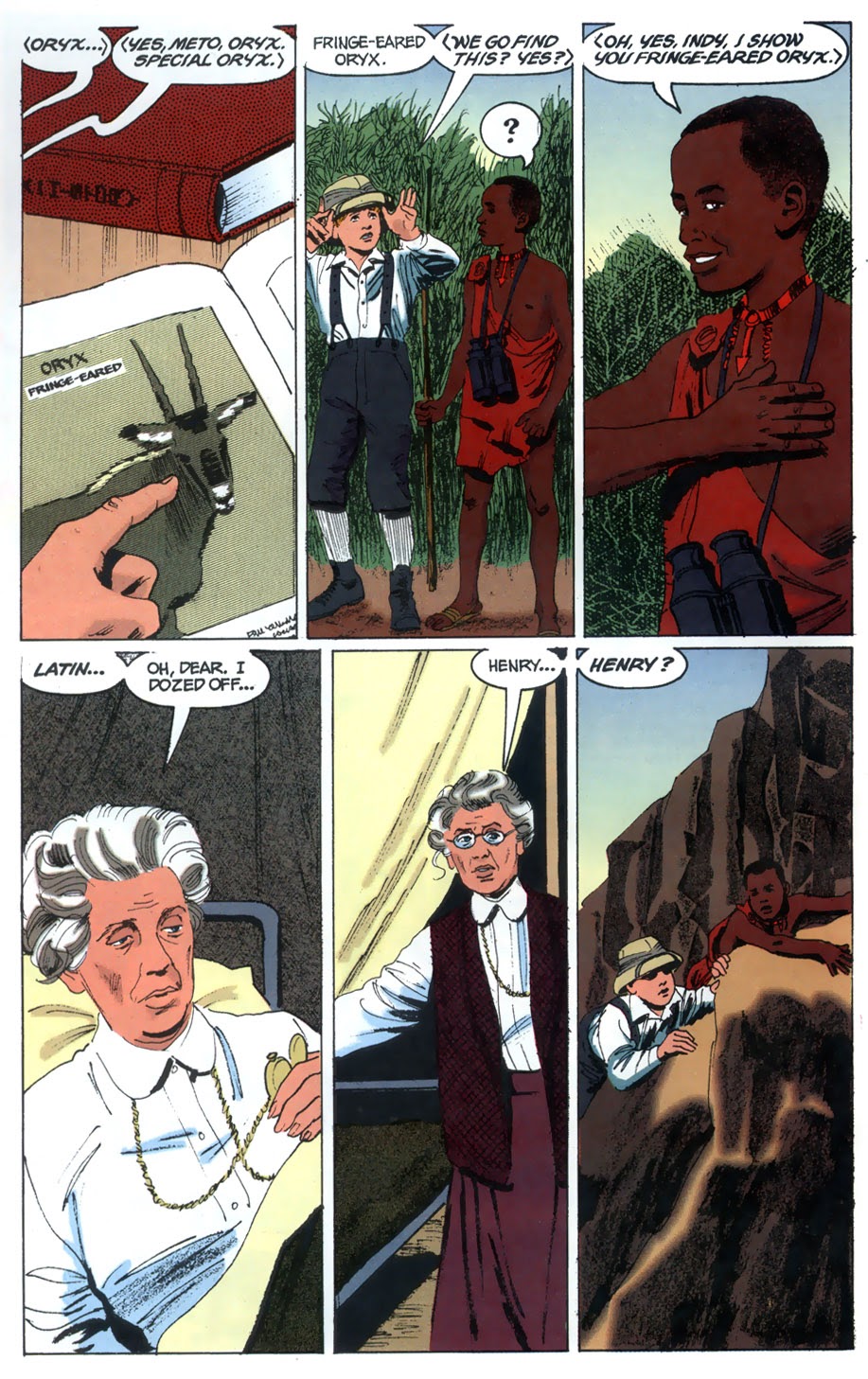 Read online Young Indiana Jones Chronicles comic -  Issue #3 - 20