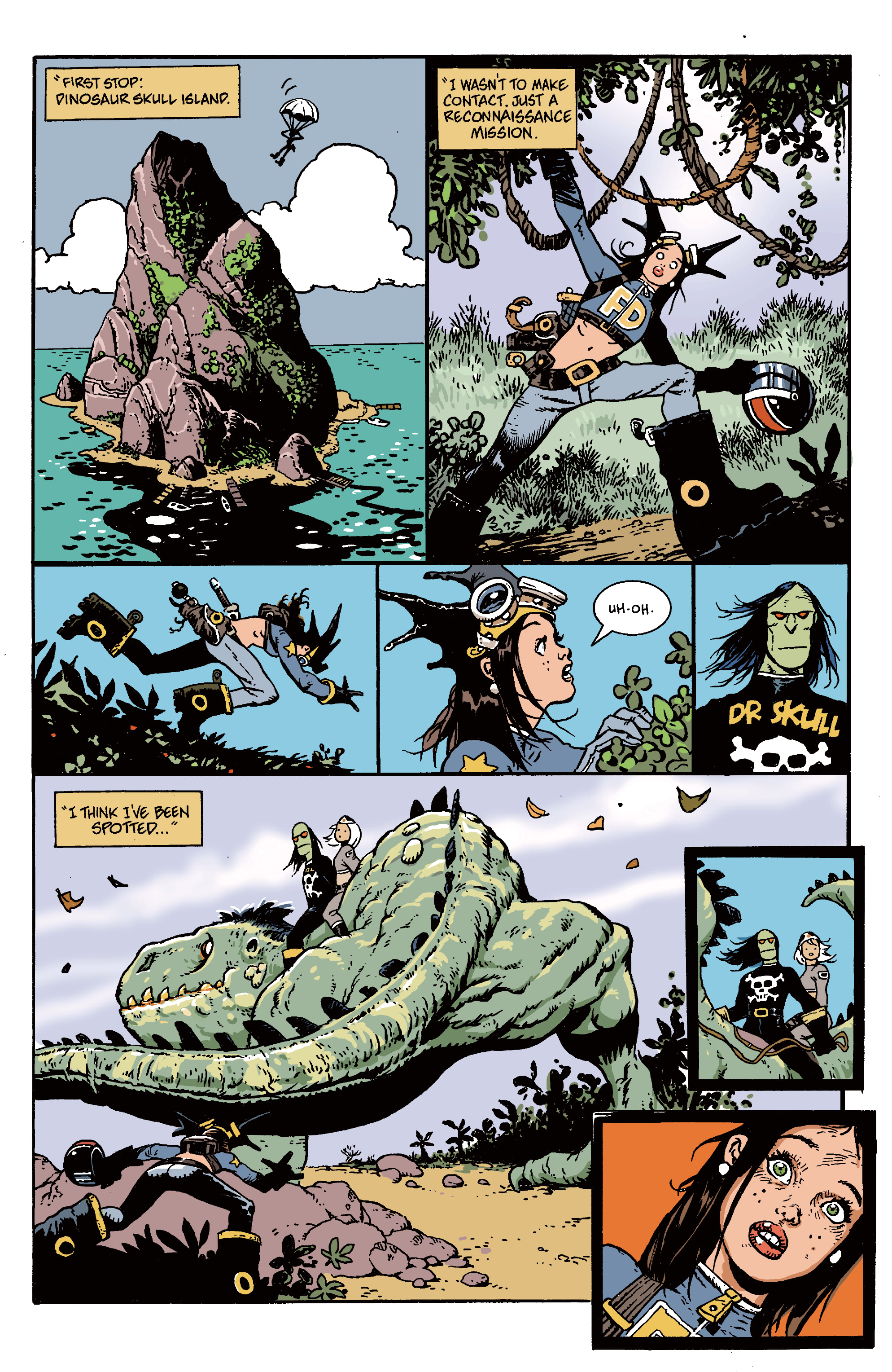 Read online Fearless Dawn: Return of Old Number Seven comic -  Issue # Full - 7