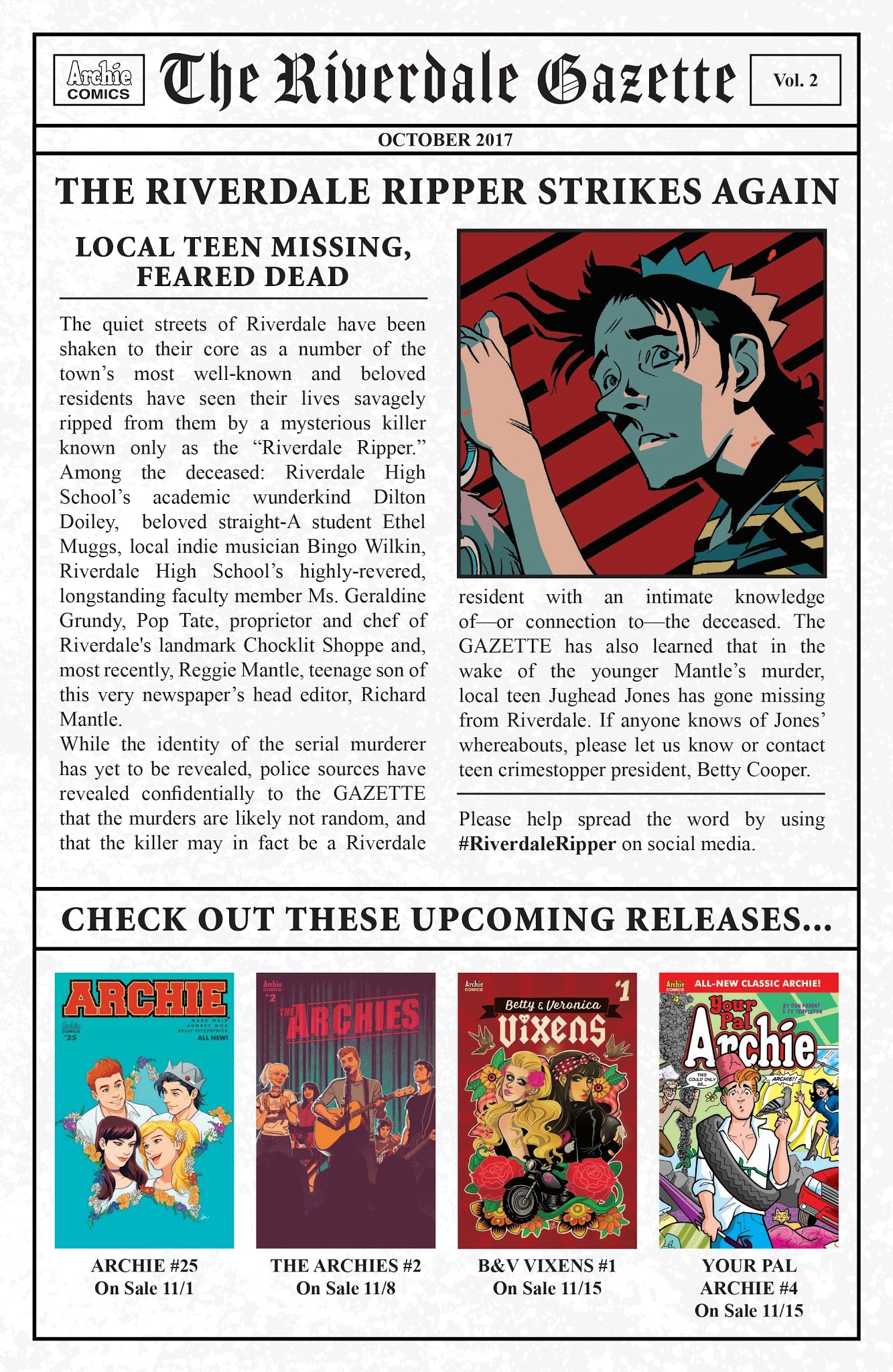 Read online Jughead The Hunger comic -  Issue #1 - 24