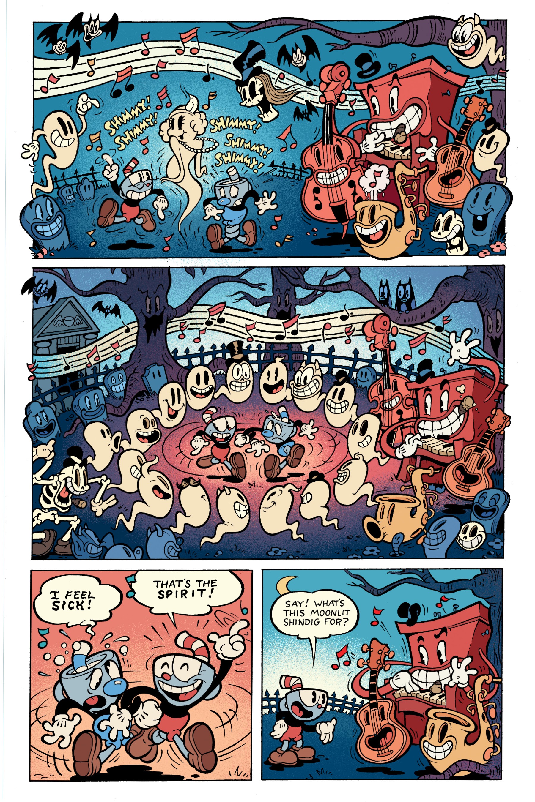 Read online Cuphead: Comic Capers & Curios comic -  Issue # TPB - 12