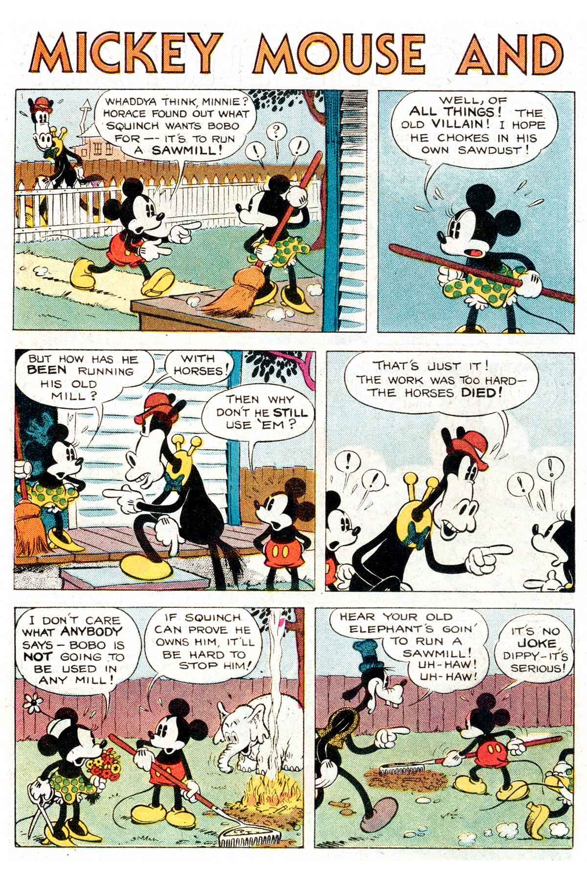 Read online Walt Disney's Mickey Mouse comic -  Issue #232 - 12
