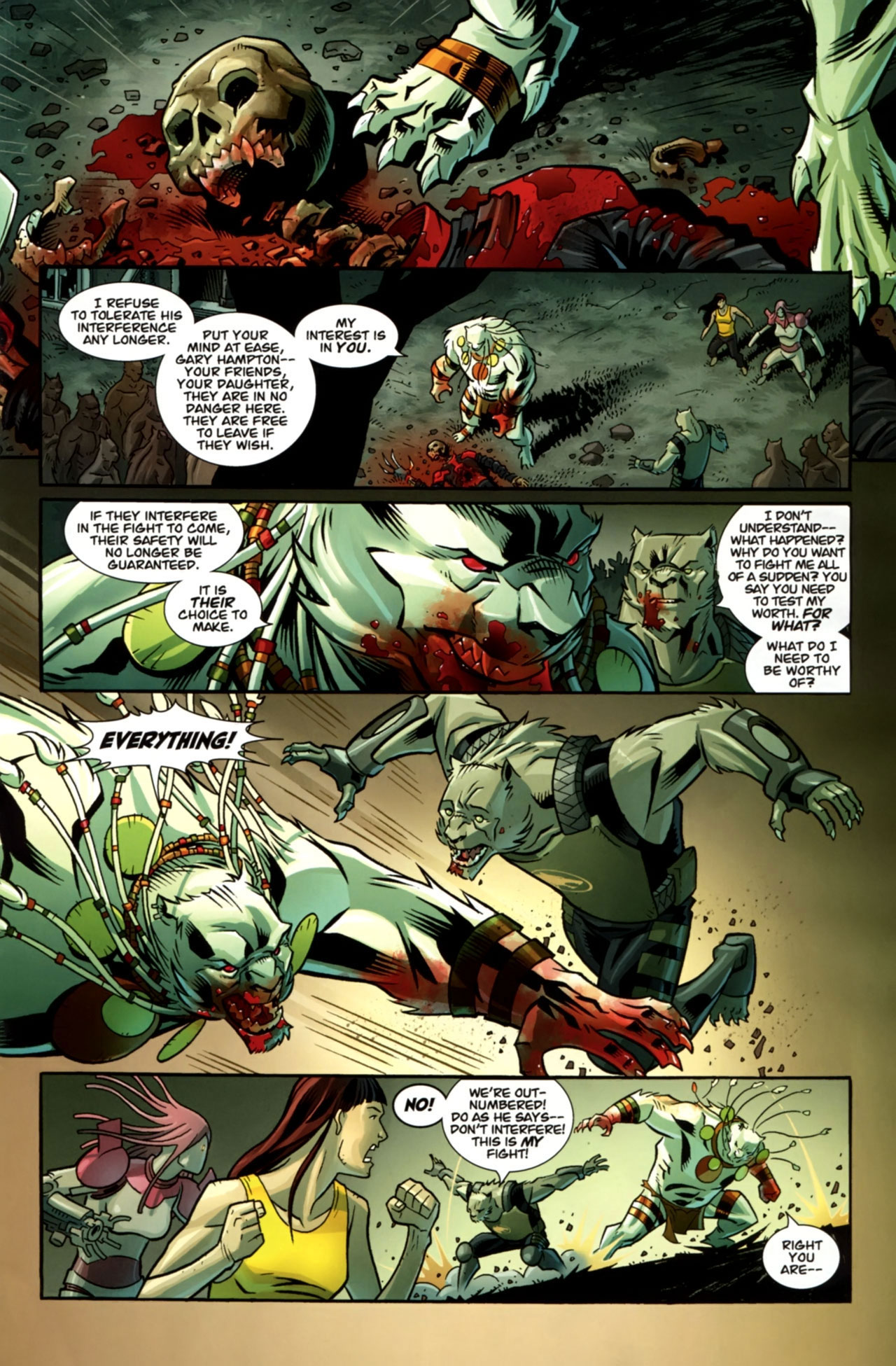 Read online The Astounding Wolf-Man comic -  Issue #25 - 7