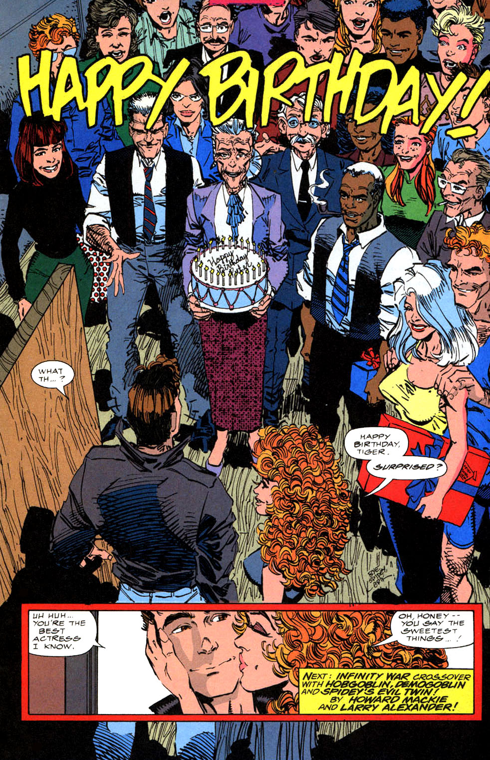 Read online Spider-Man (1990) comic -  Issue #23 - Confrontation - 23