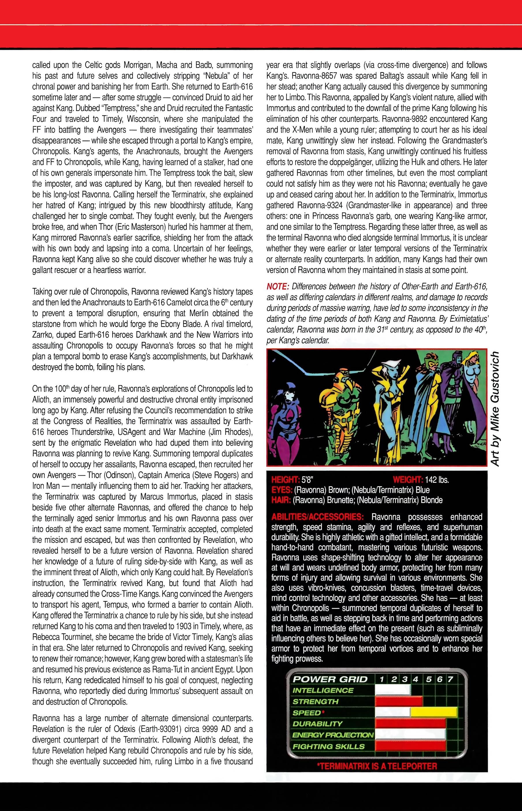 Read online Official Handbook of the Marvel Universe A to Z comic -  Issue # TPB 11 (Part 2) - 129
