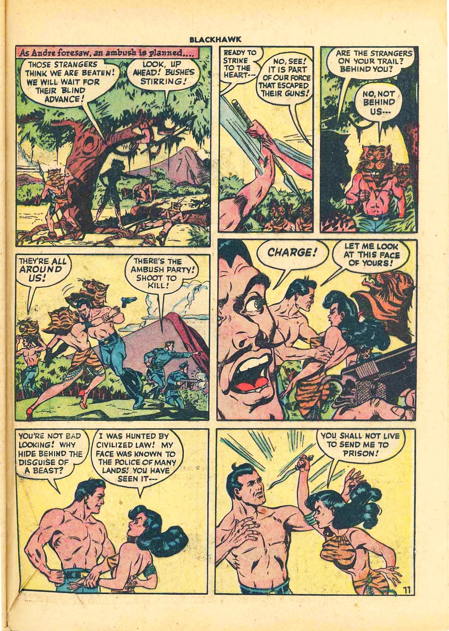 Read online Blackhawk (1957) comic -  Issue #11 - 47