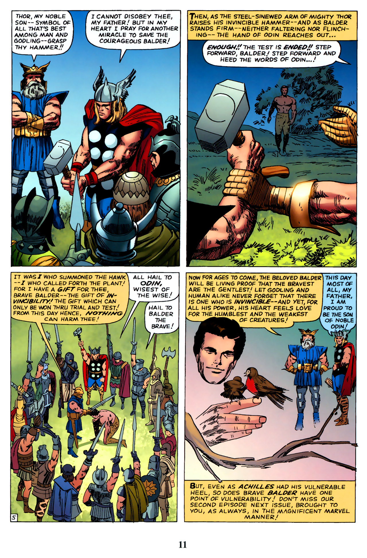 Read online Thor: Tales of Asgard by Stan Lee & Jack Kirby comic -  Issue #2 - 13