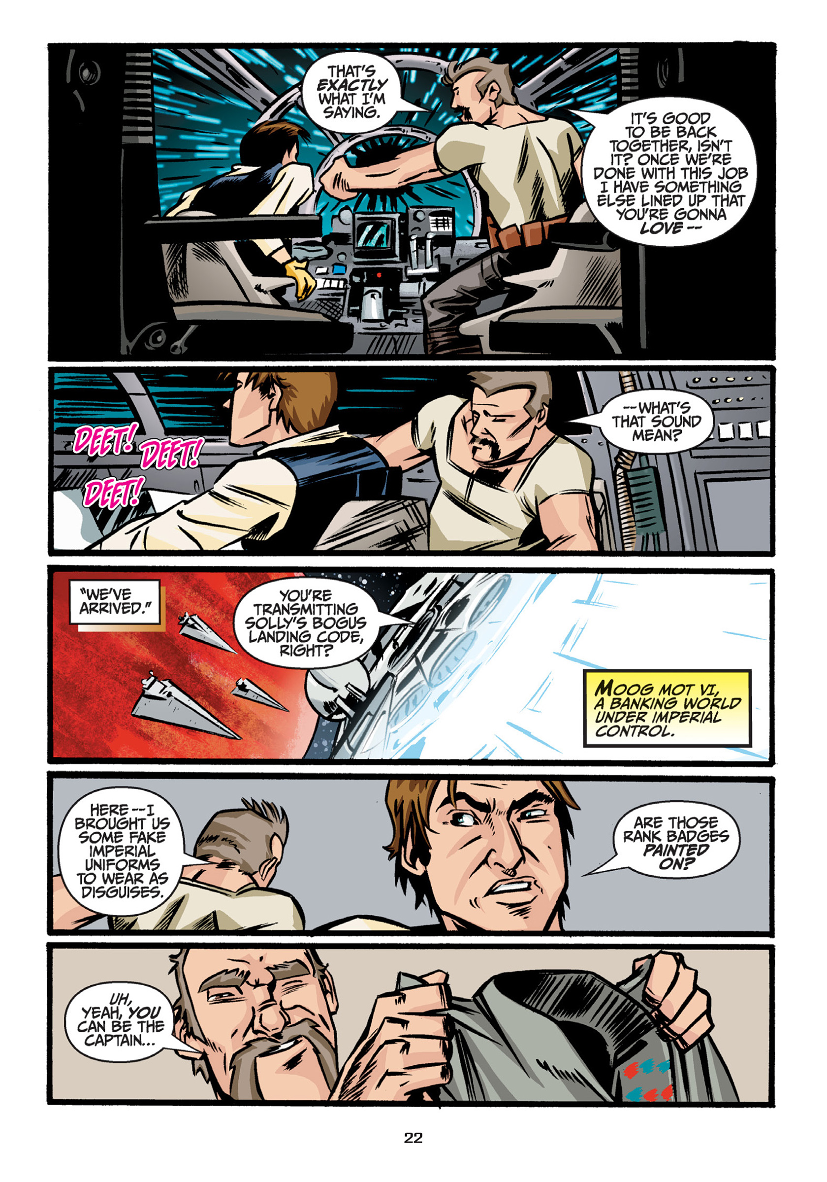 Read online Star Wars Adventures comic -  Issue # Issue Han Solo and the Hollow Moon of Khorya - 24