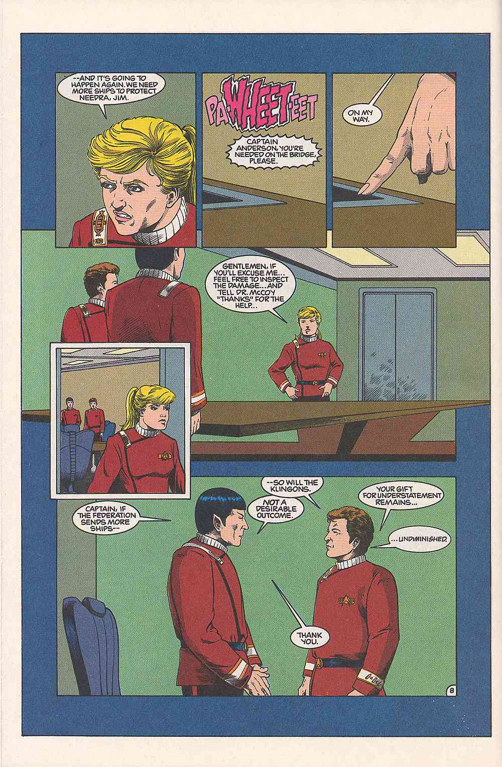 Read online Star Trek (1989) comic -  Issue #17 - 8