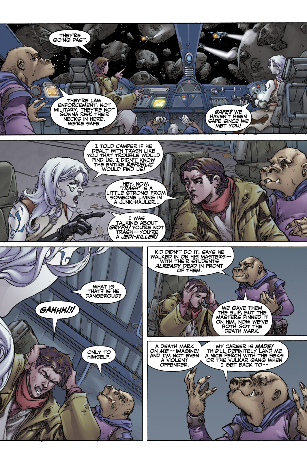 Read online Star Wars: Knights Of The Old Republic comic -  Issue #4 - 5