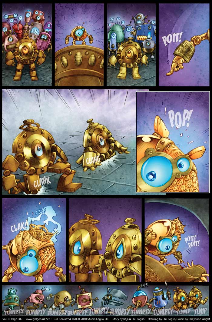 Read online Girl Genius (2002) comic -  Issue #10 - 90