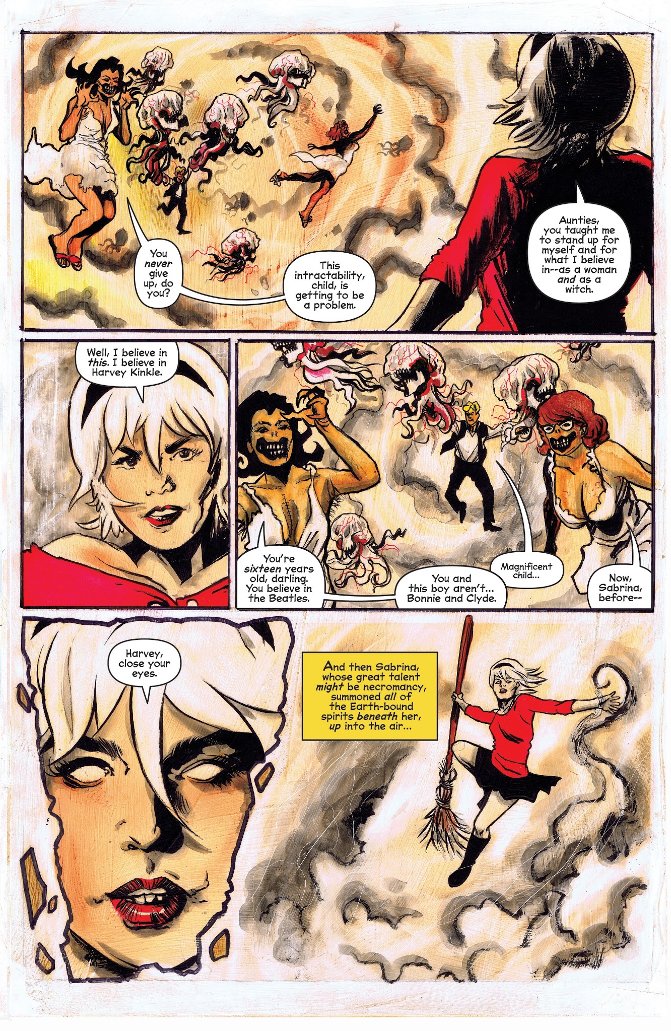 Read online Chilling Adventures of Sabrina comic -  Issue #8 - 23