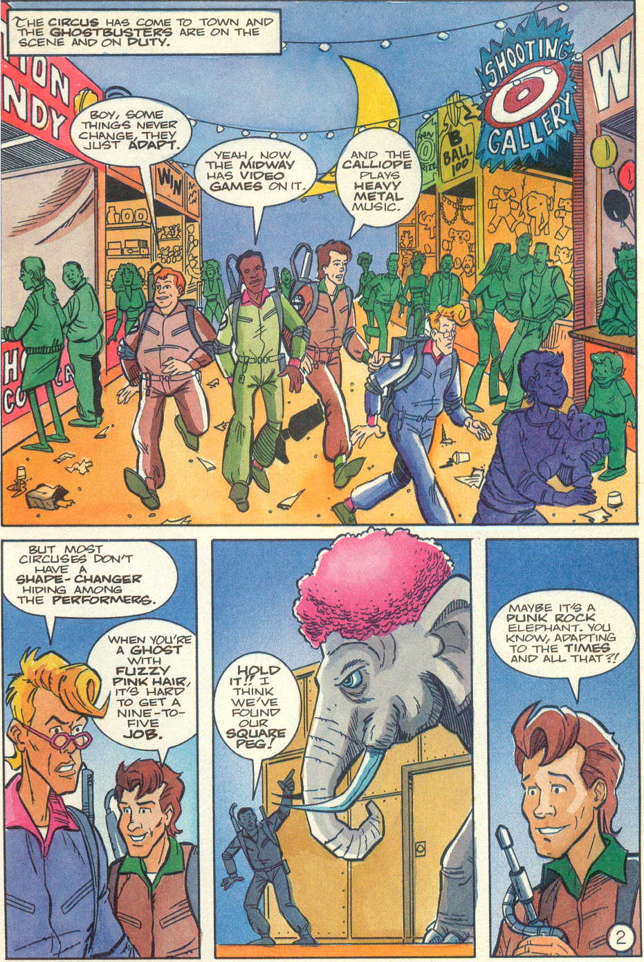 Read online Real Ghostbusters comic -  Issue #24 - 4
