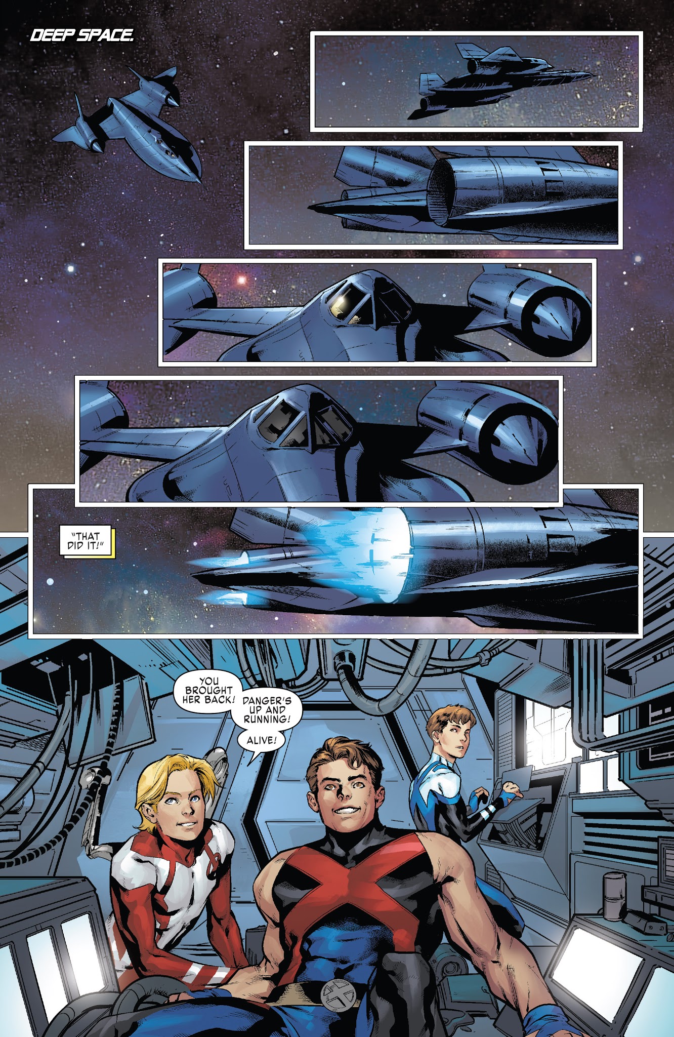 Read online X-Men: Blue comic -  Issue #27 - 7