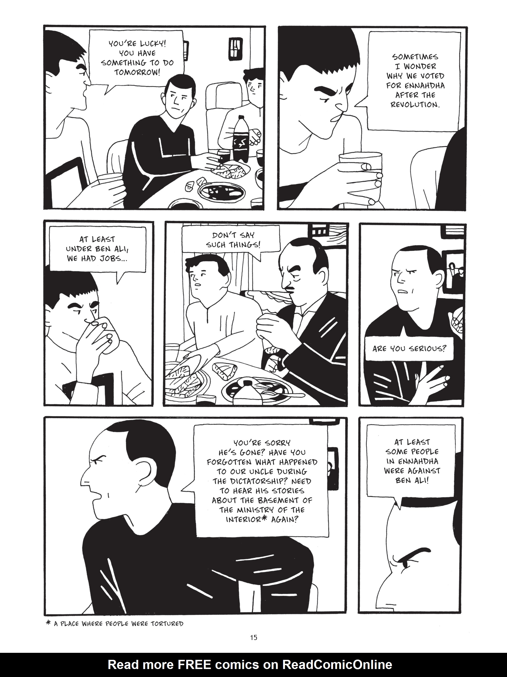 Read online After the Spring: A Story of Tunisian Youth comic -  Issue # TPB - 16