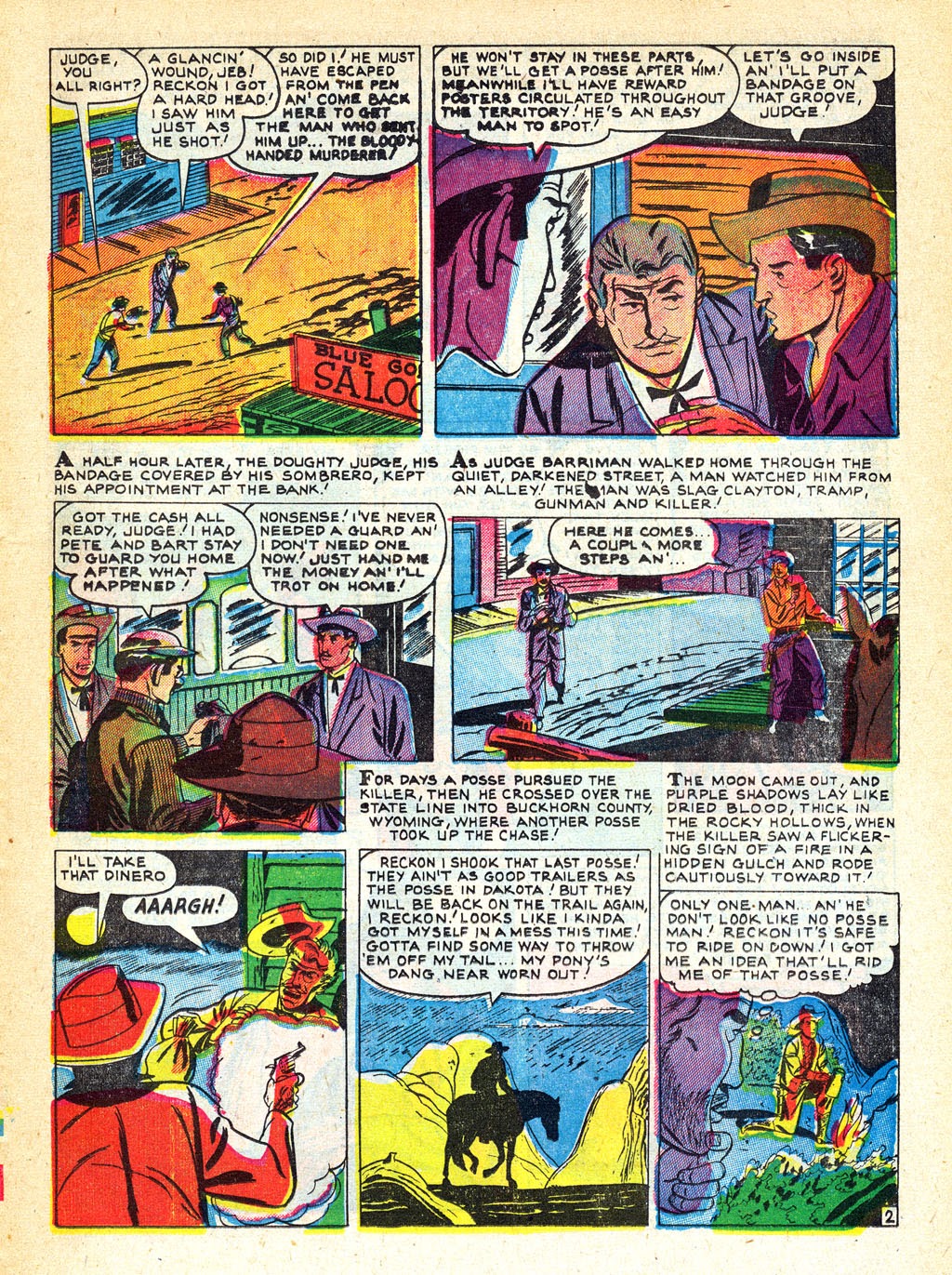 Read online Two Gun Western (1950) comic -  Issue #11 - 22