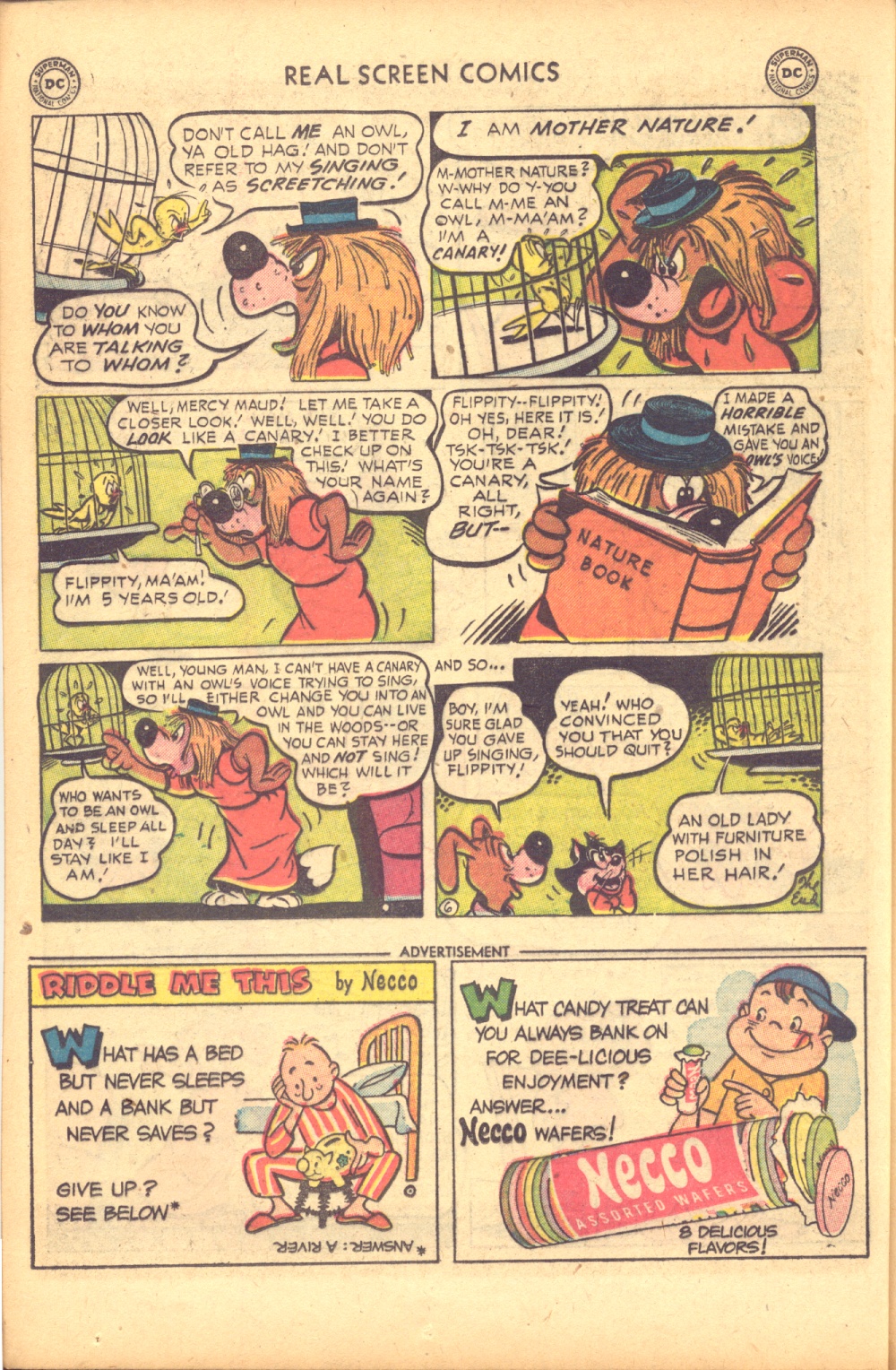 Read online Real Screen Comics comic -  Issue #46 - 16