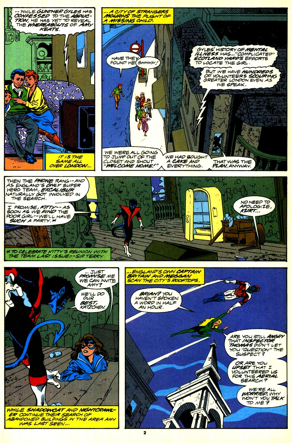 Read online Excalibur (1988) comic -  Issue #35 - 3
