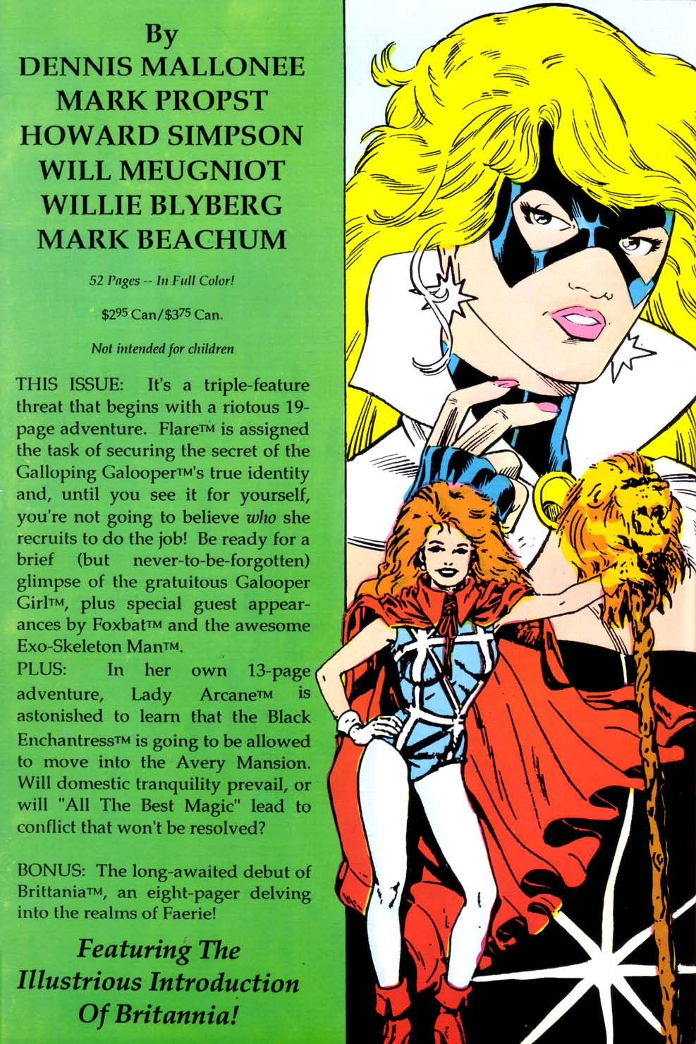 Read online Flare (1990) comic -  Issue #3 - 52